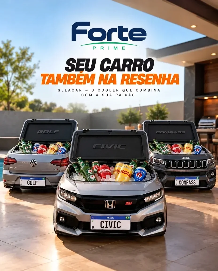 Banner 1 da loja Forte Prime com produtos em destaque